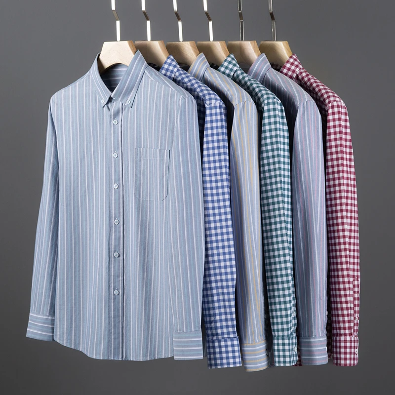 2026 봄/가을 100% 면 옥스포드 플래드 패션 스 - Oxford Cotton Casual Shirt Business 리뷰 및 가격