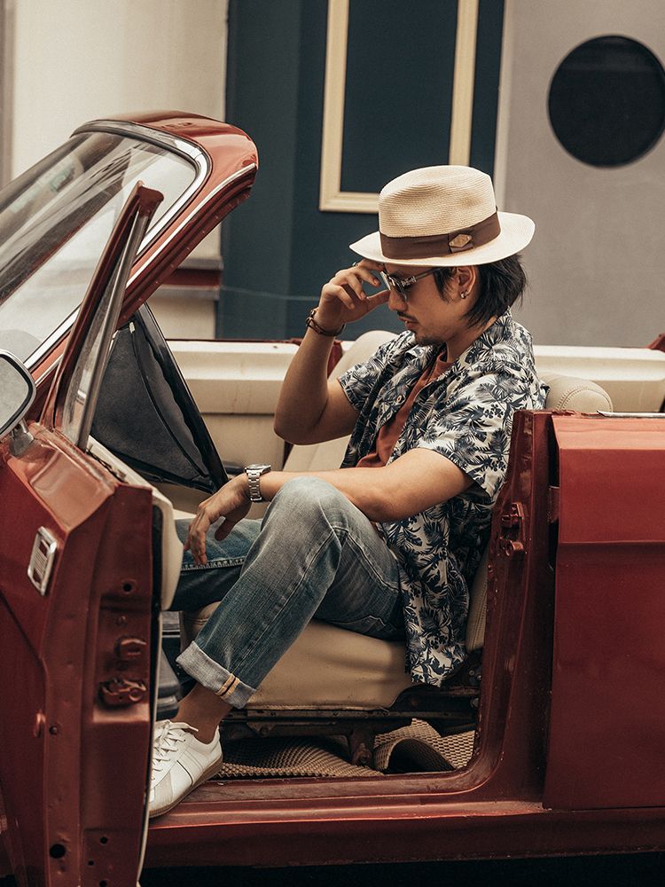 세련된 하와이안 셔츠 남성 여름 반팔 루즈핏 쿠바 칼라 - Vintage Hawaiian Floral Shirt 리뷰 및 가격